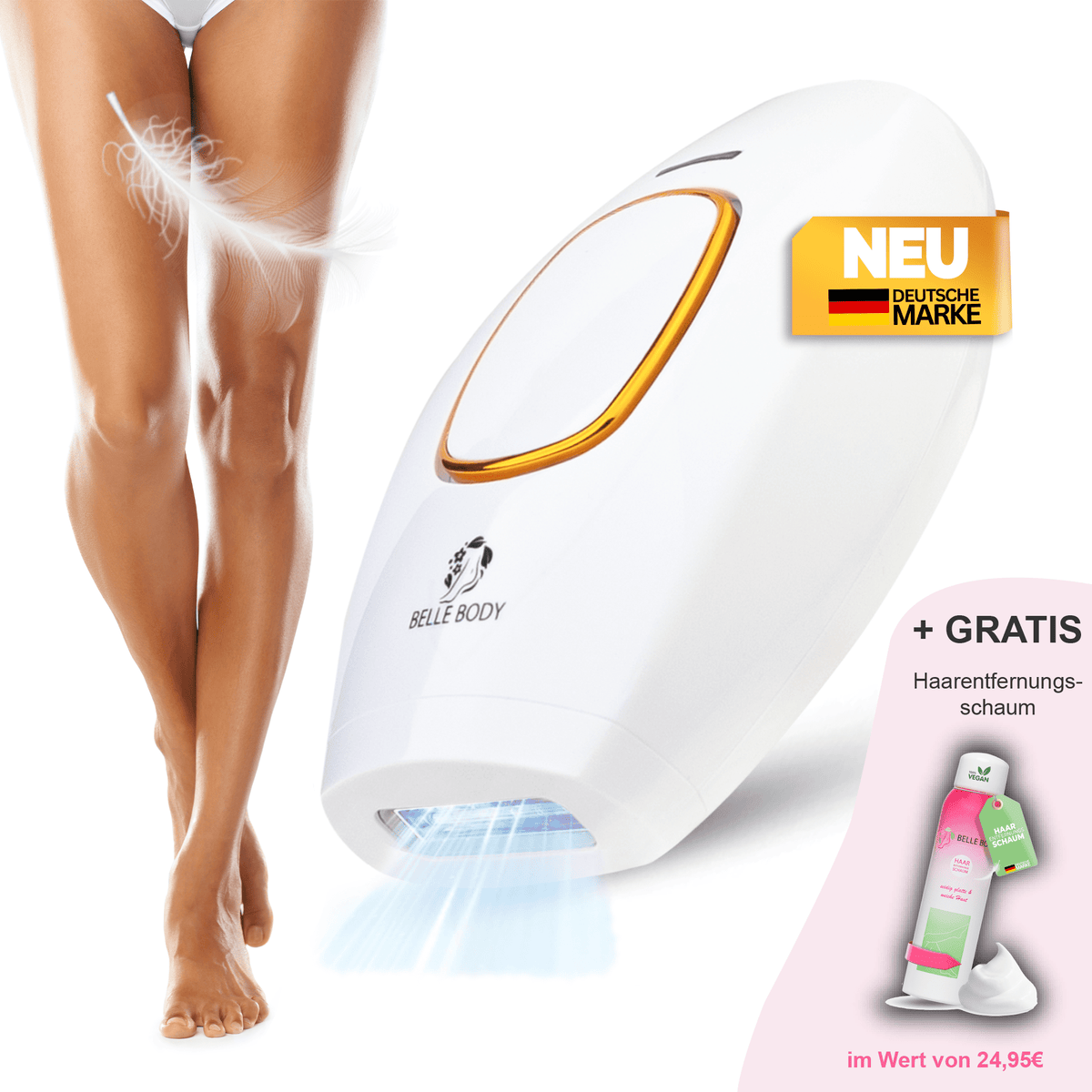 Belle Body IPL Ultra+ & schiuma depilatoria GRATIS