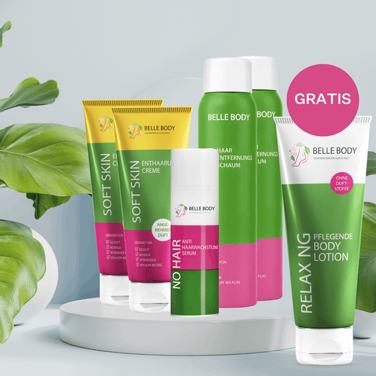 Set completo per la depilazione