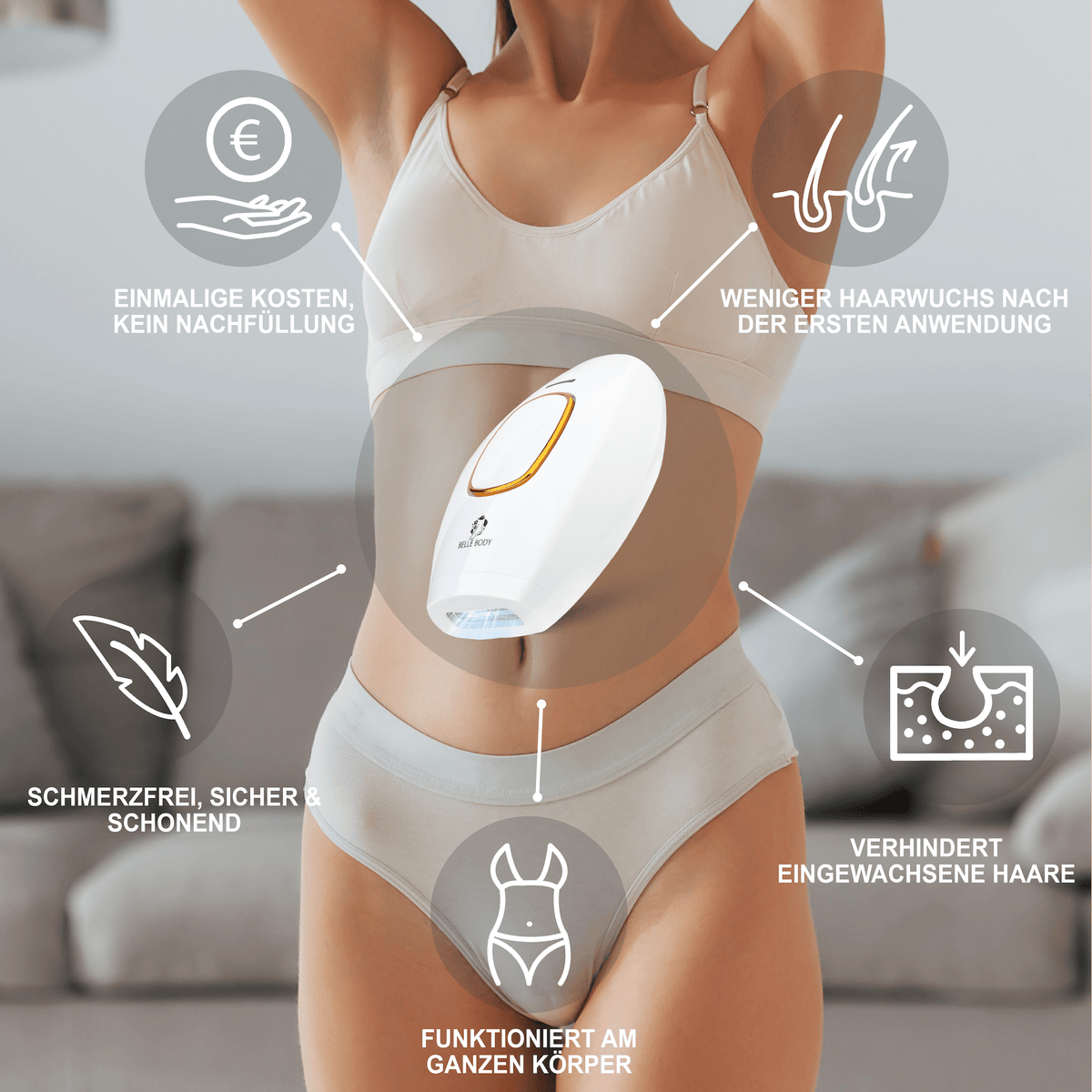Belle Body IPL Ultra+ & schiuma depilatoria GRATIS