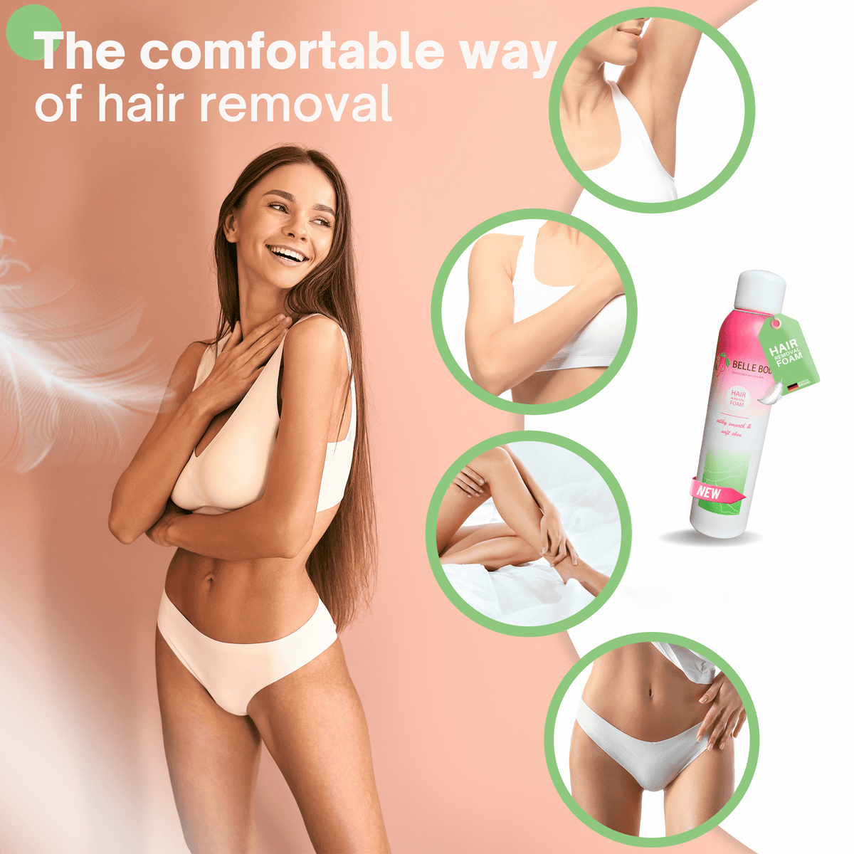 Spray depilatorio Belle Body