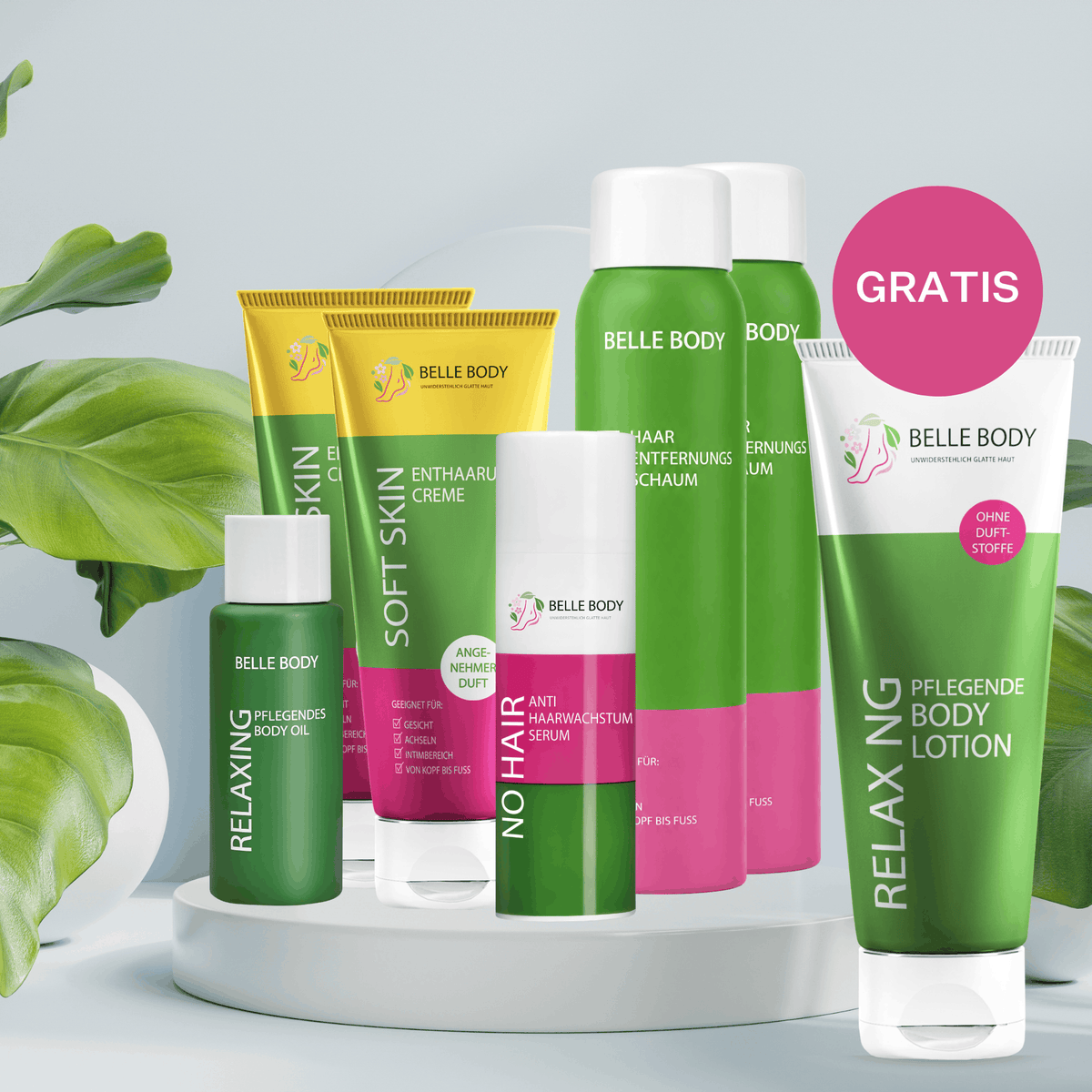Set completo per la depilazione