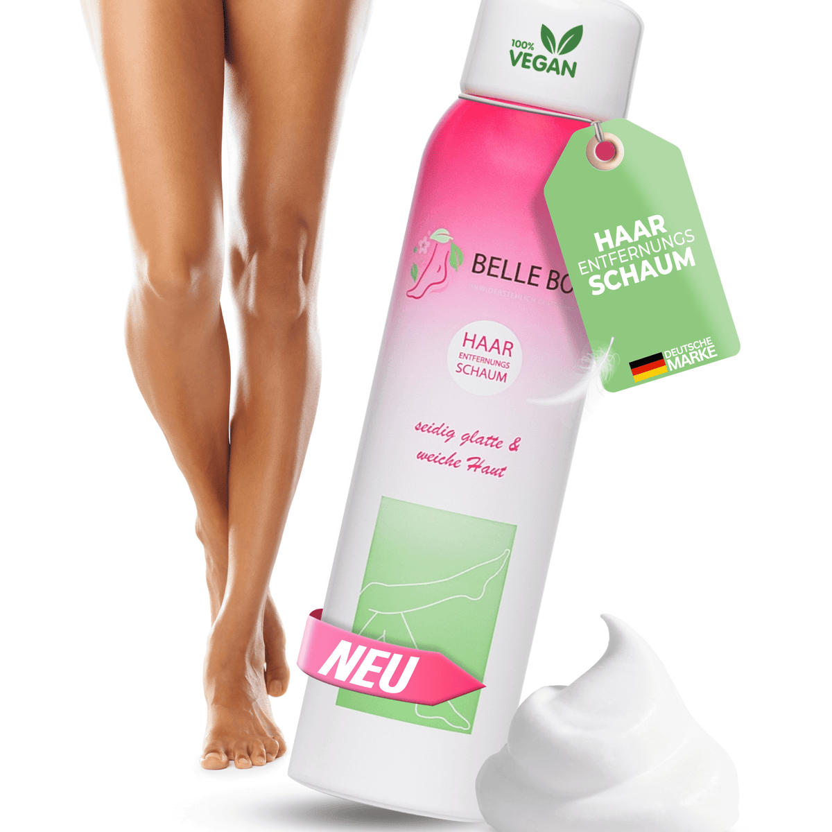 Schiuma depilatoria intima Belle Body